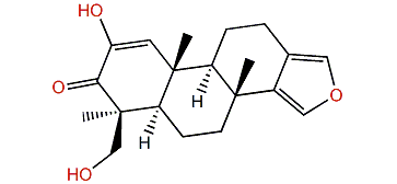 Spongian diterpene 17